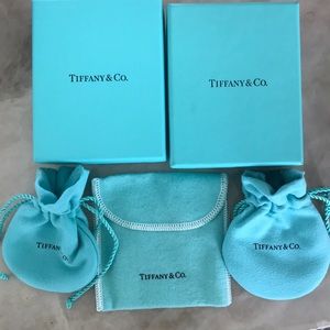 Tiffany boxes and bags